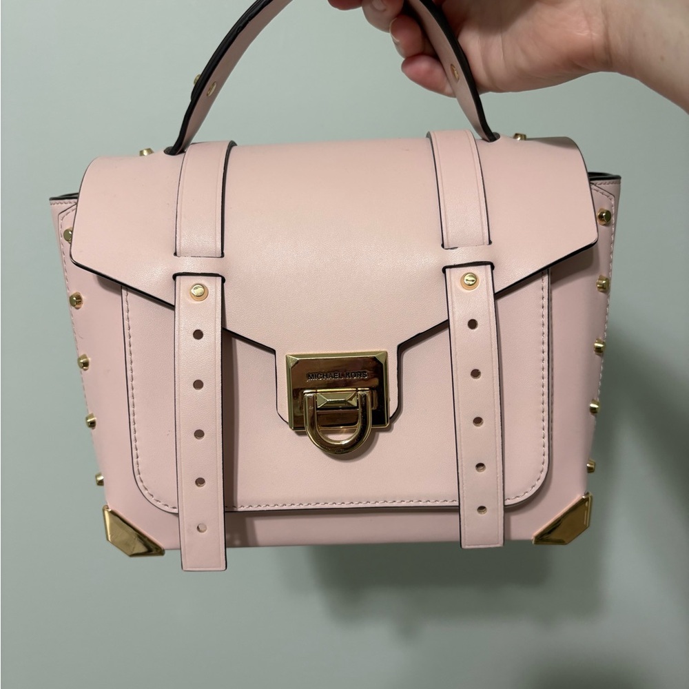 Michael Kors Pink Manhattan Satchel Purse